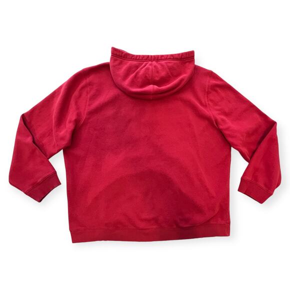 Everlast Sport Mens Hoodie Red Black Embroidered Boxing Gym Activewear 2XL - Picture 8 of 12